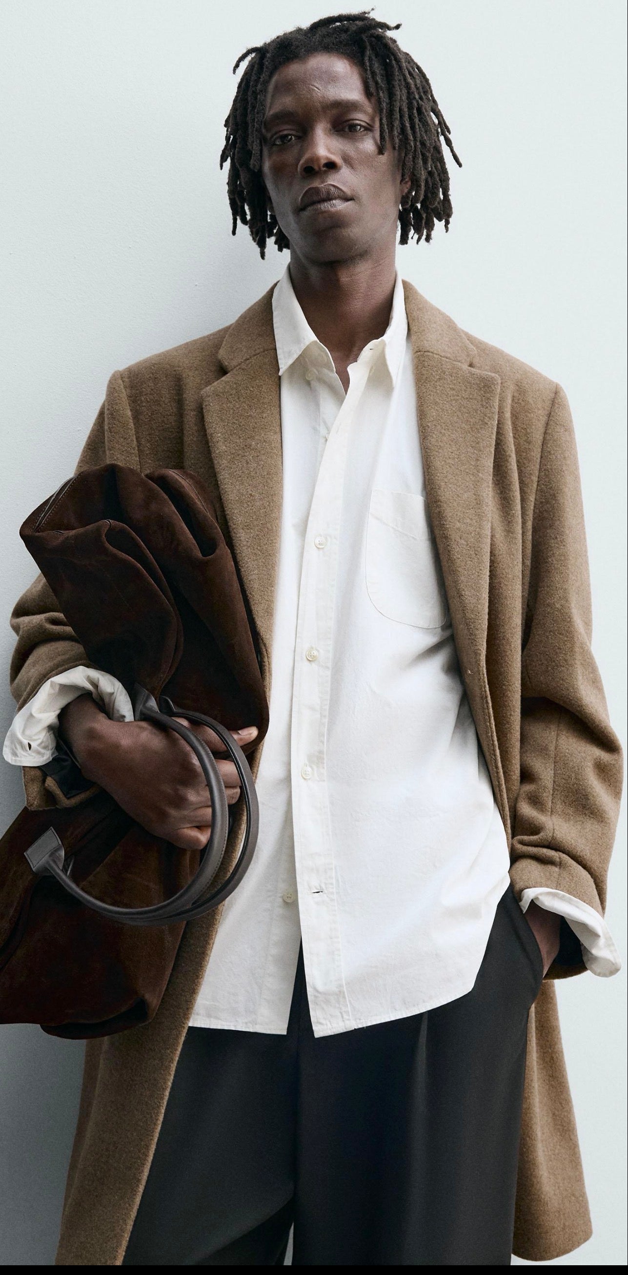 REGULAR FIT WOOL COAT