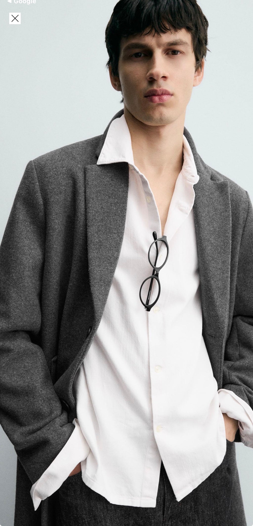 REGULAR FIT WOOL COAT