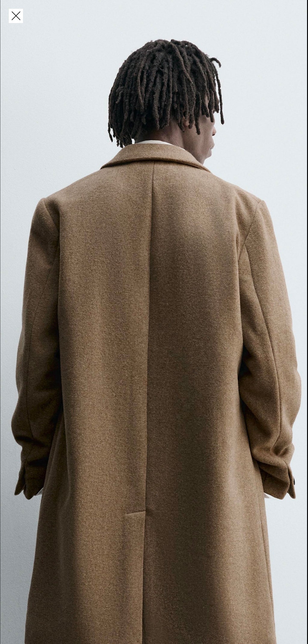 REGULAR FIT WOOL COAT