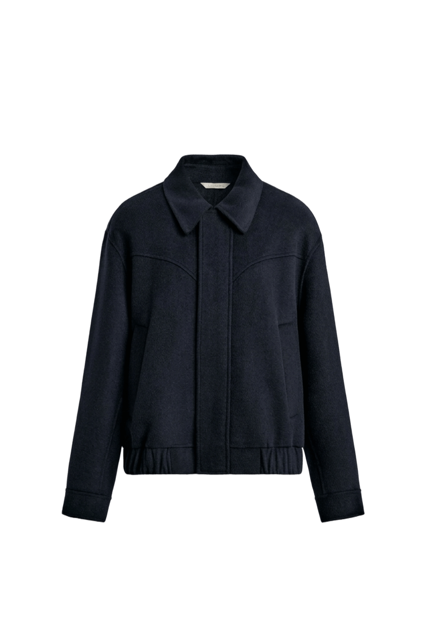 ZARA WOOL BLEND CROPPED