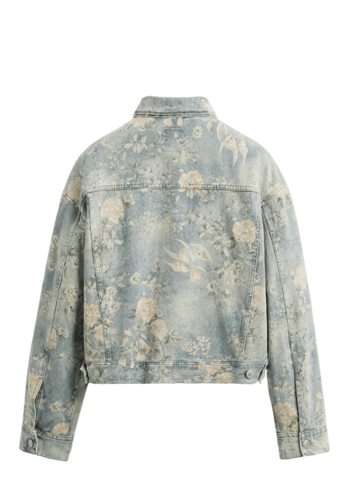 jacket zara flower