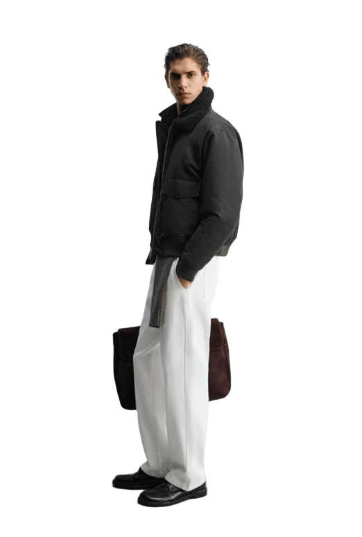 jacket zara water prof farw