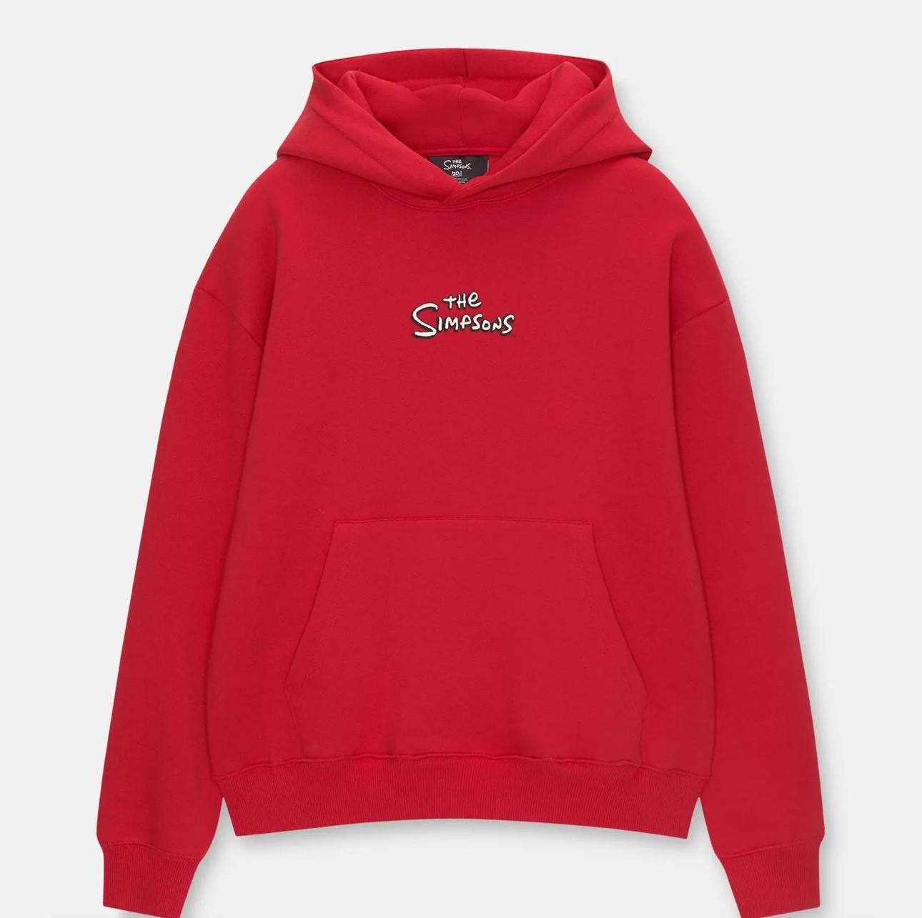 Hoodie P&b red