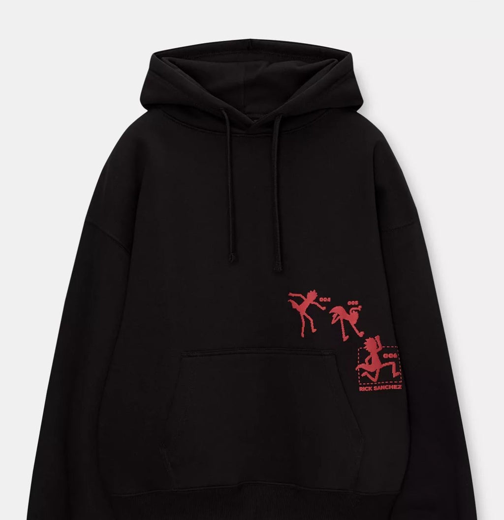 Hoodie P&b black