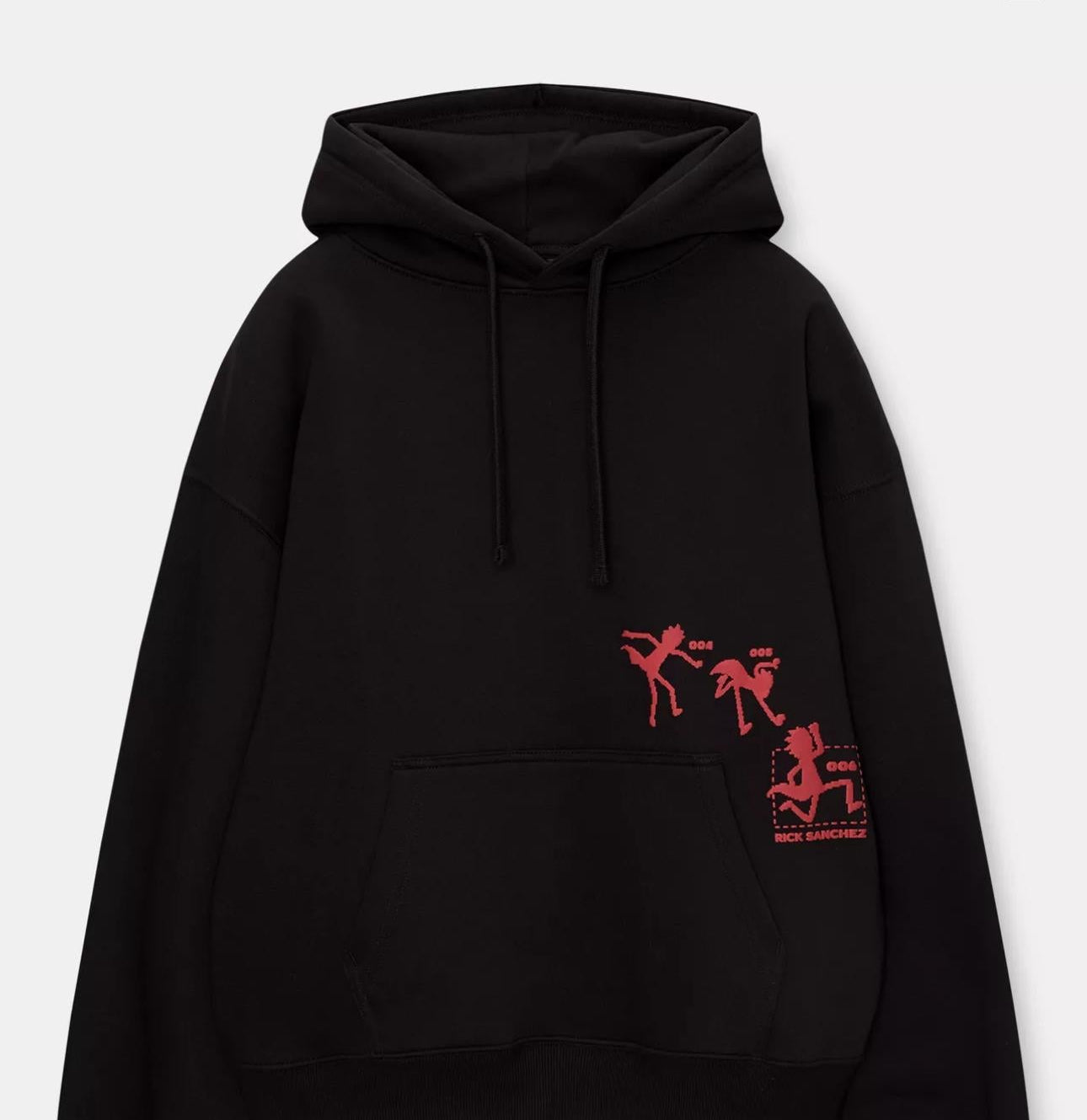 Hoodie P&b black