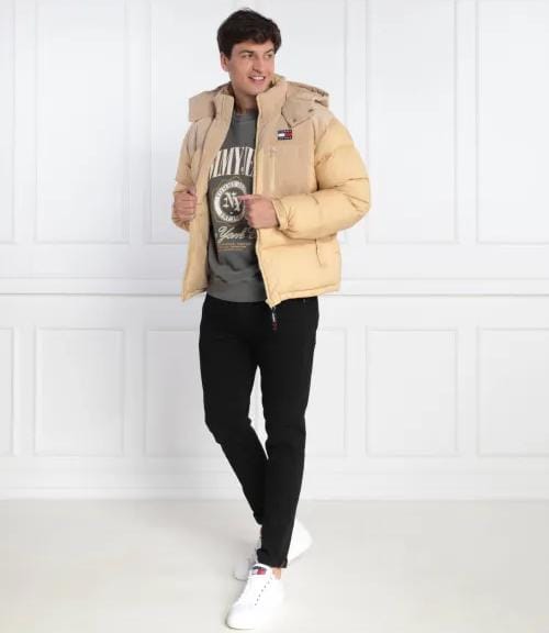 Tommy Jeans Cord Mix Alaska Puffer Jacket