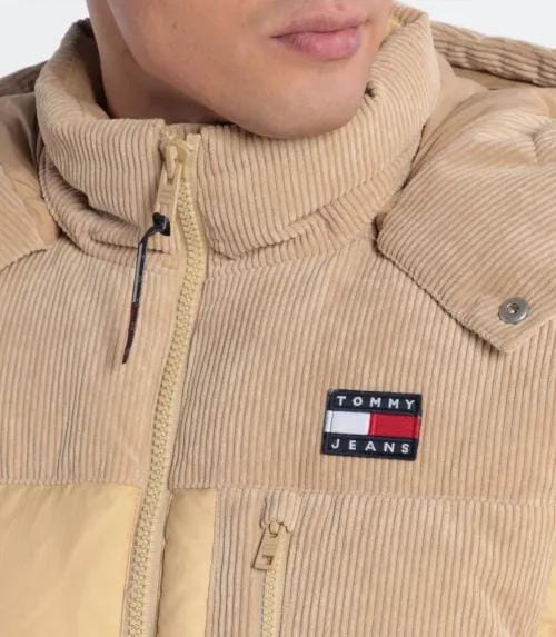 Tommy Jeans Cord Mix Alaska Puffer Jacket