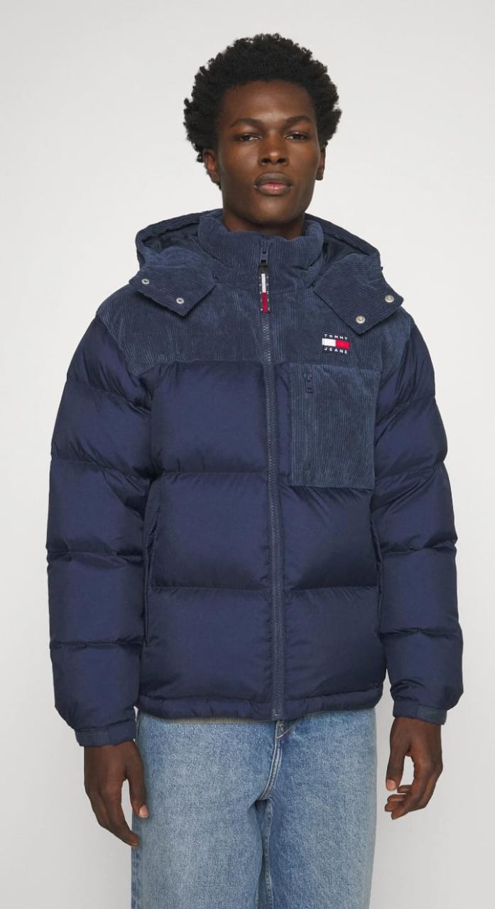 Tommy Jeans Cord Mix Alaska Puffer Jacket