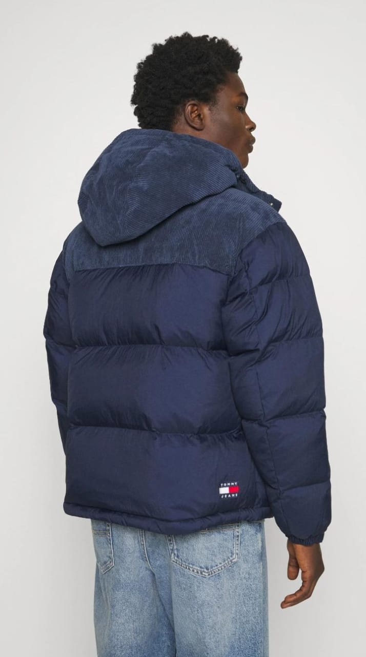 Tommy Jeans Cord Mix Alaska Puffer Jacket