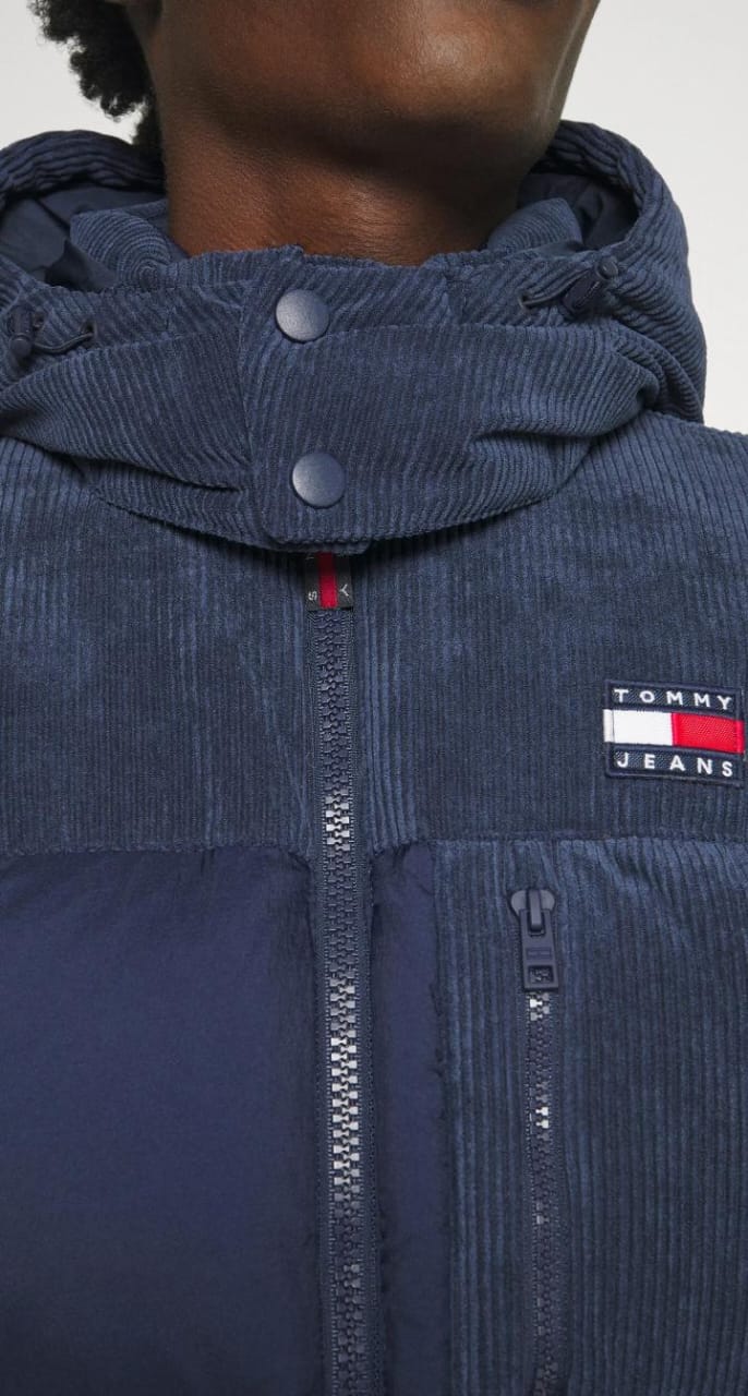 Tommy Jeans Cord Mix Alaska Puffer Jacket