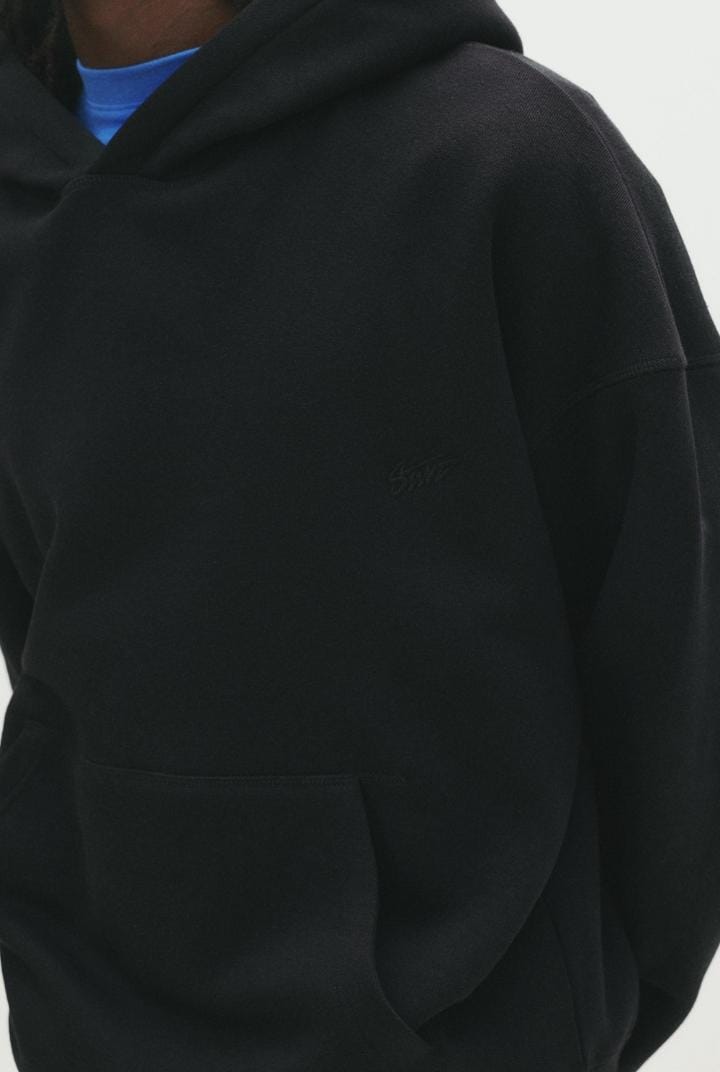 Pull&Bear STWD hoodie in black