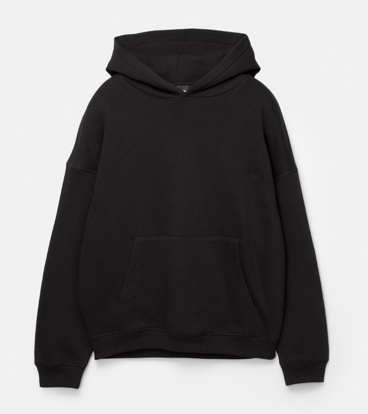 Pull&Bear STWD hoodie in black