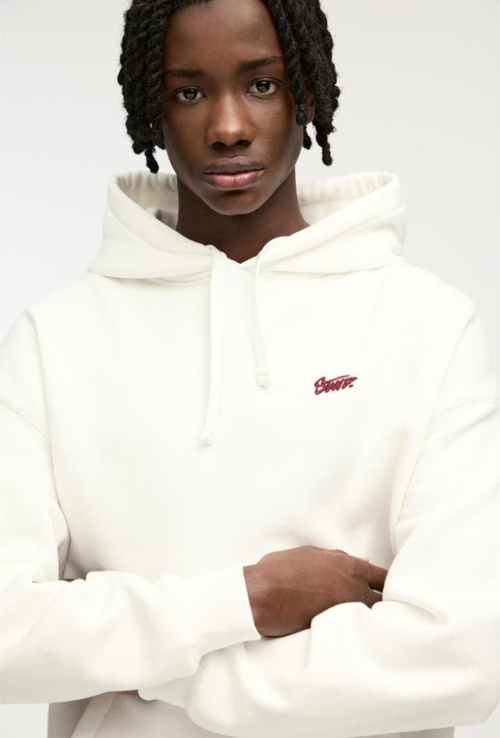 Pull&Bear STWD hoodie in white