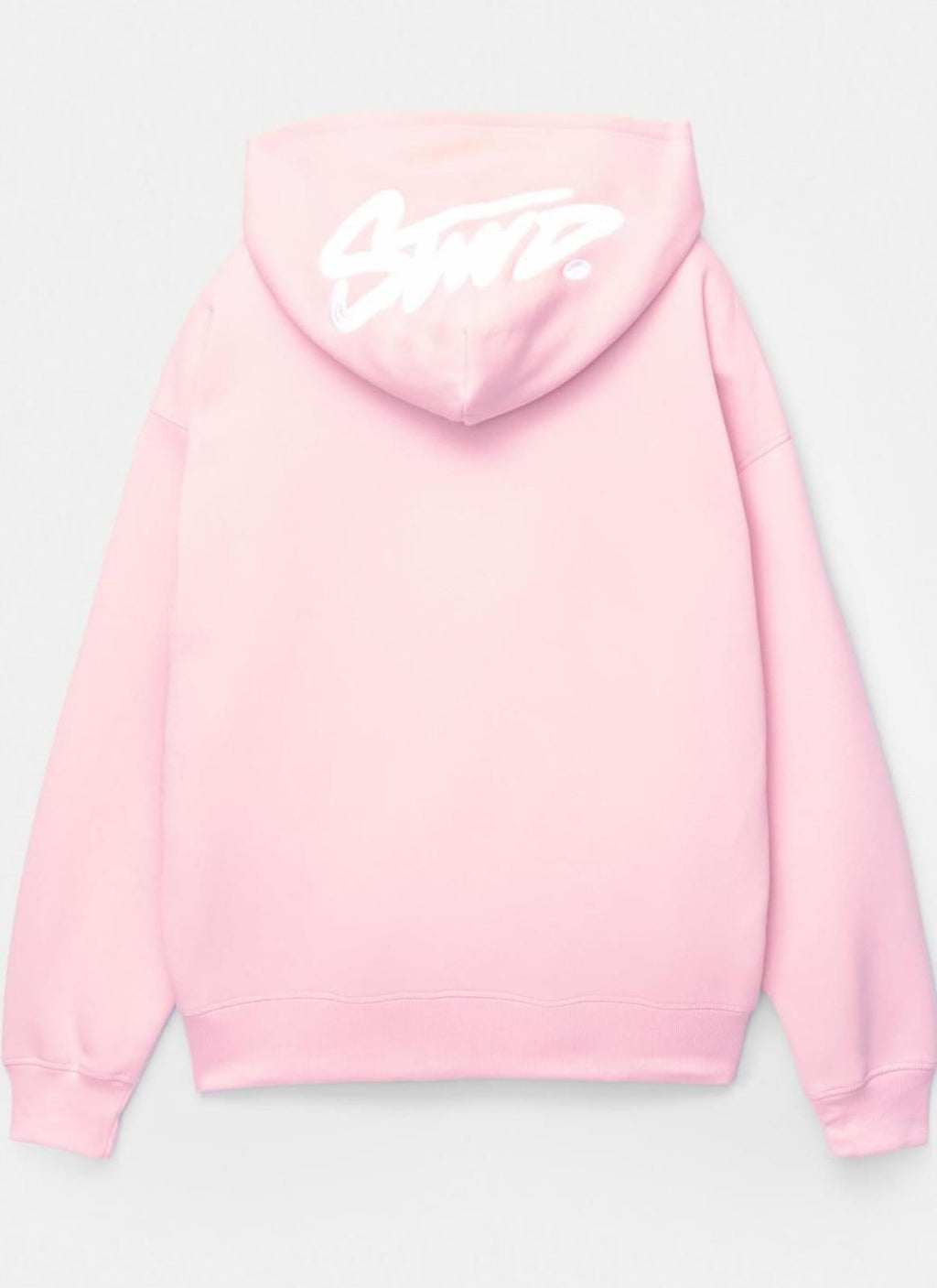 Pull&Bear STWD hoodie in pink