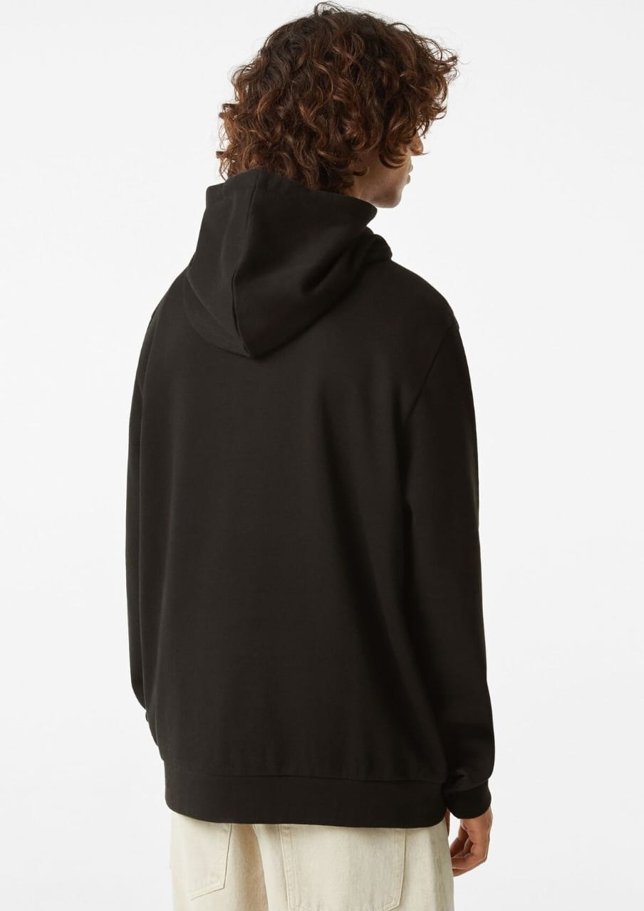 Bershka Printed Hoodie