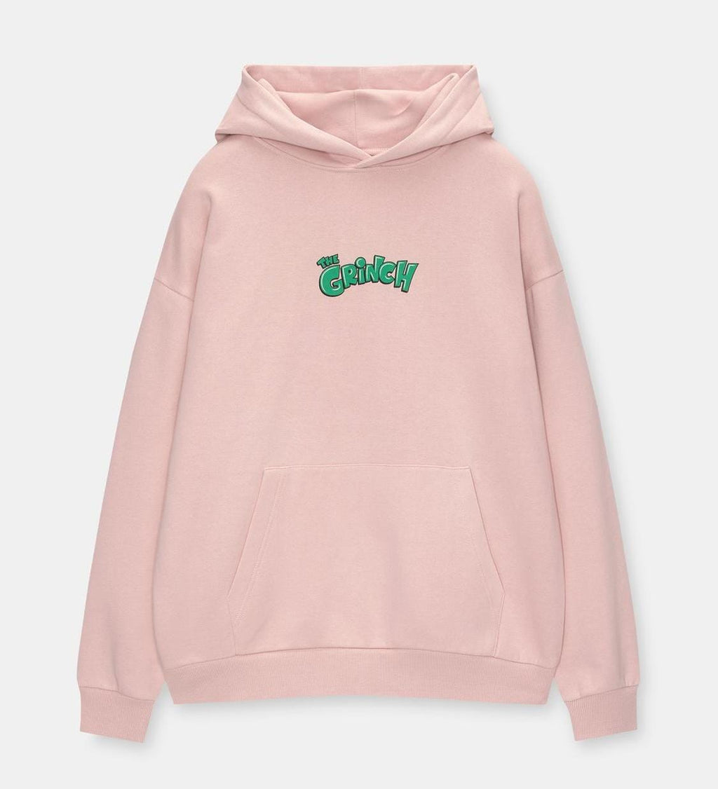 Pull&Bear "The Grinch" pink hoodie