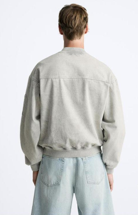 Zara denim jacket washed