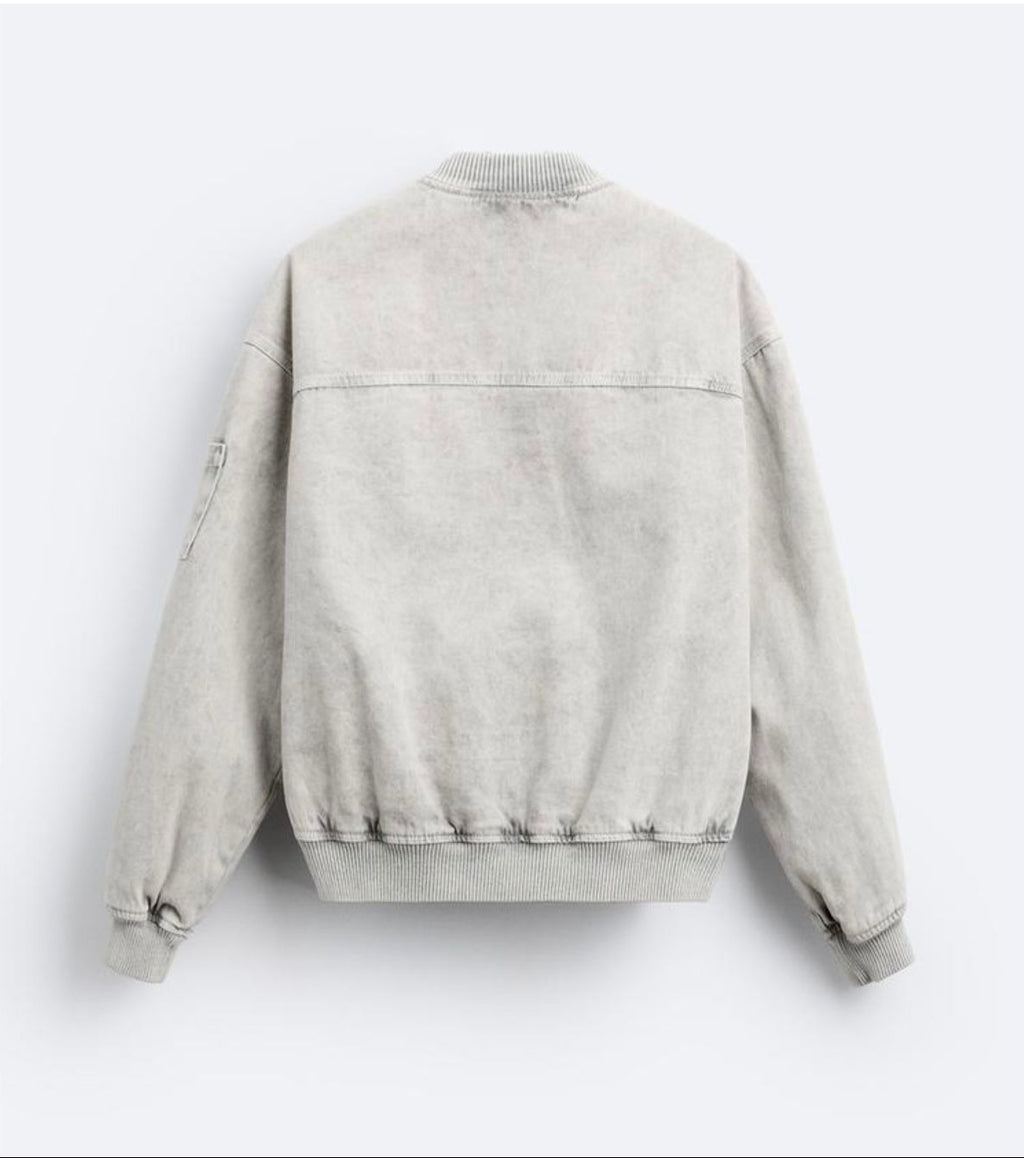 Zara denim jacket washed