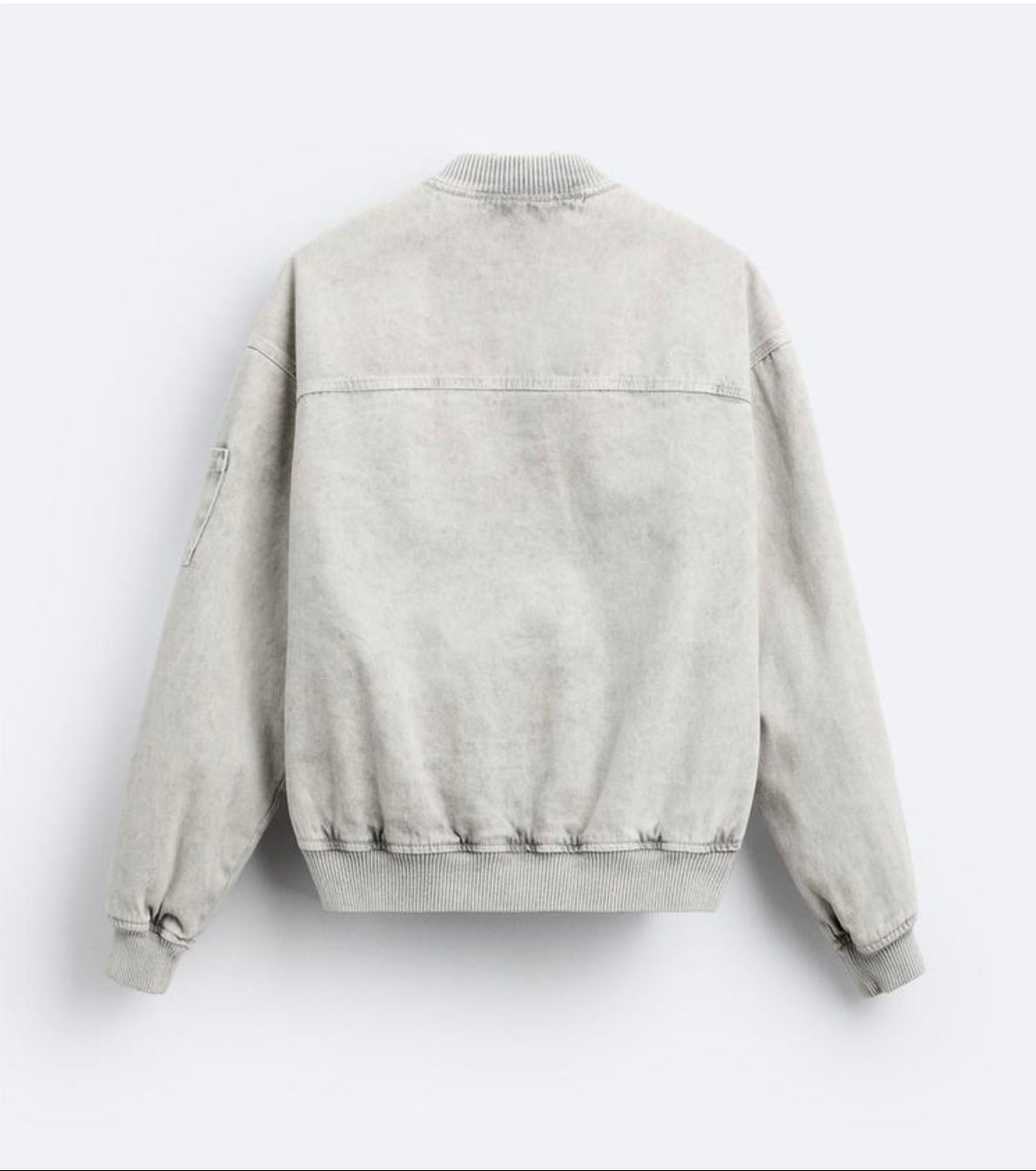 Zara denim jacket washed