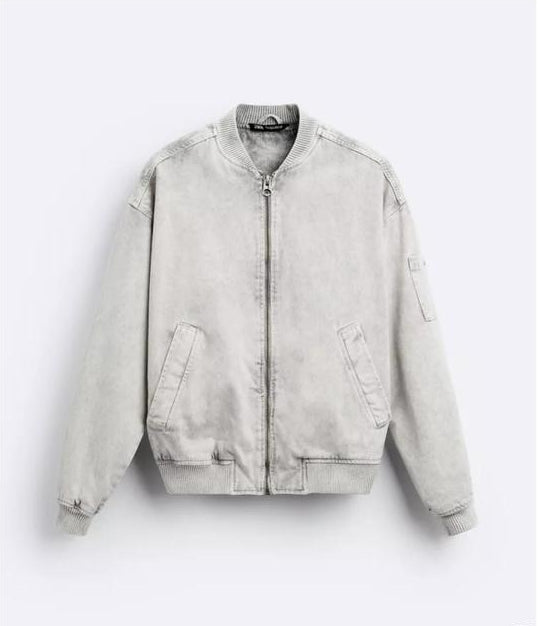 Zara denim jacket washed