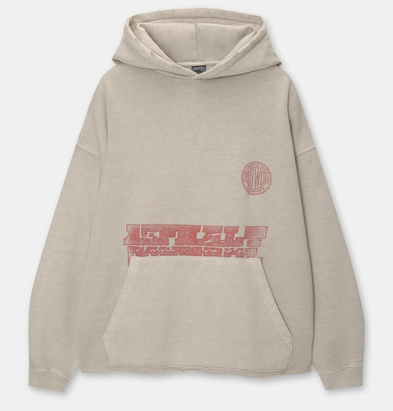 Hoodie P&b beige