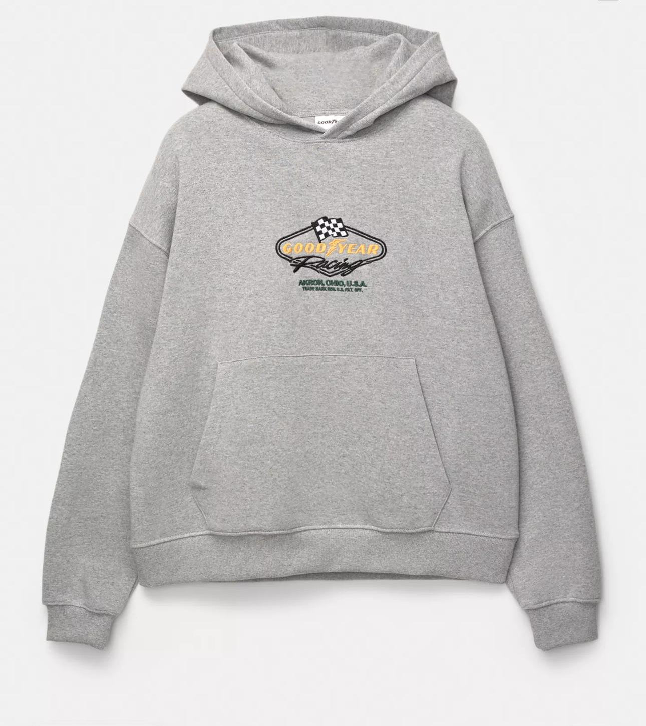 Hoodie P&b gray