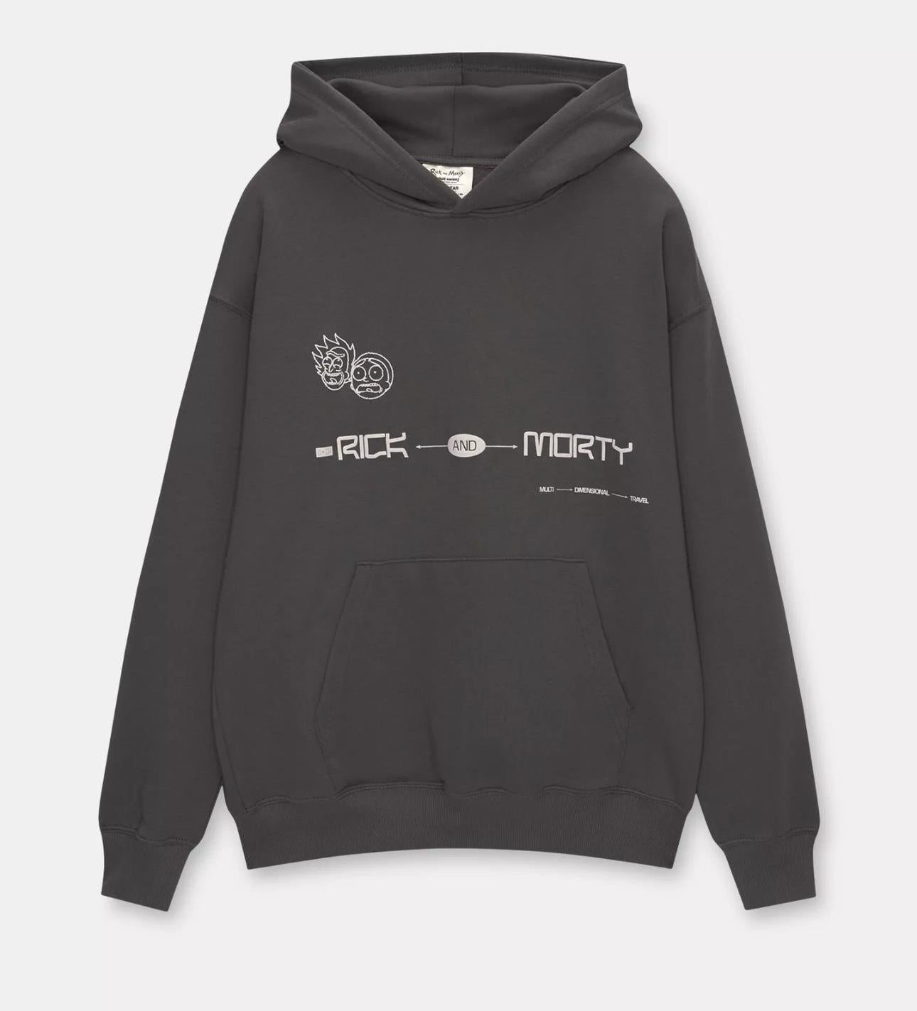 Hoodie P&b dark gray